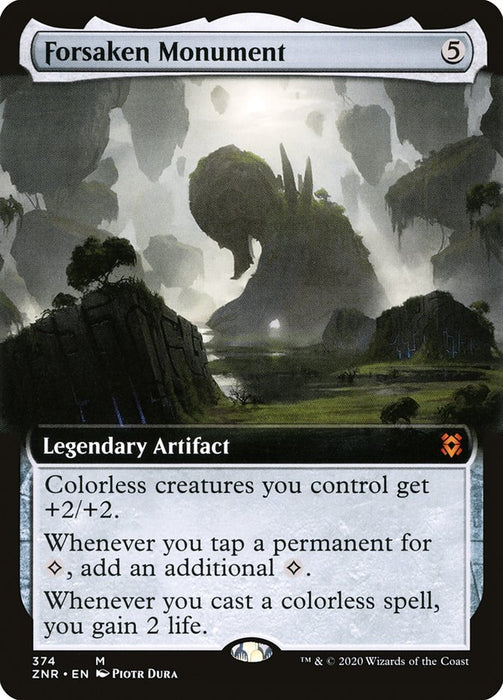 Forsaken Monument  - Legendary - Extended Art (Foil)
