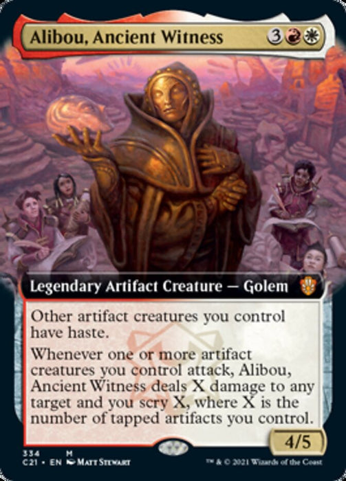 Alibou, Ancient Witness  - Legendary - Extended Art