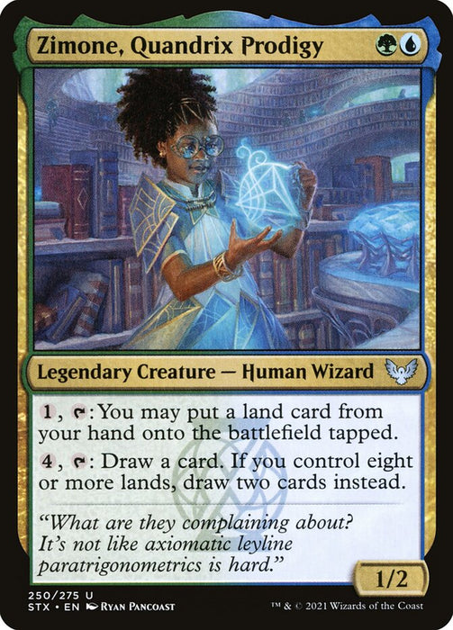 Zimone, Quandrix Prodigy  - Legendary (Foil)