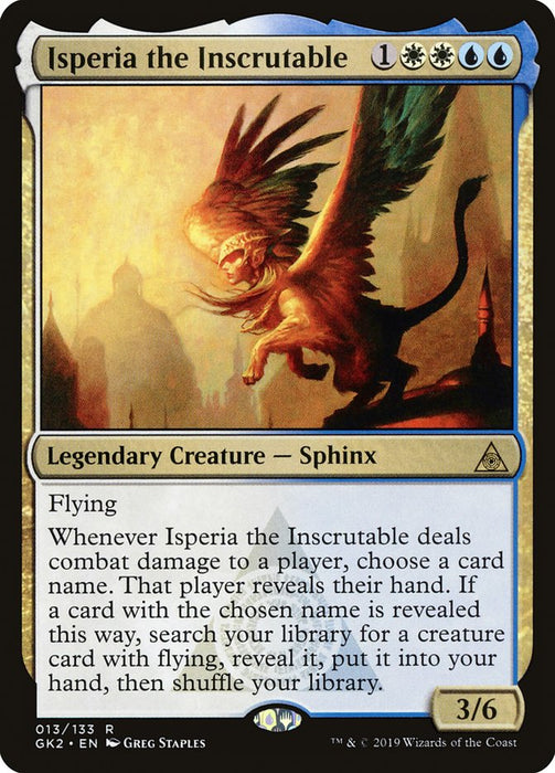 Isperia the Inscrutable - Legendary