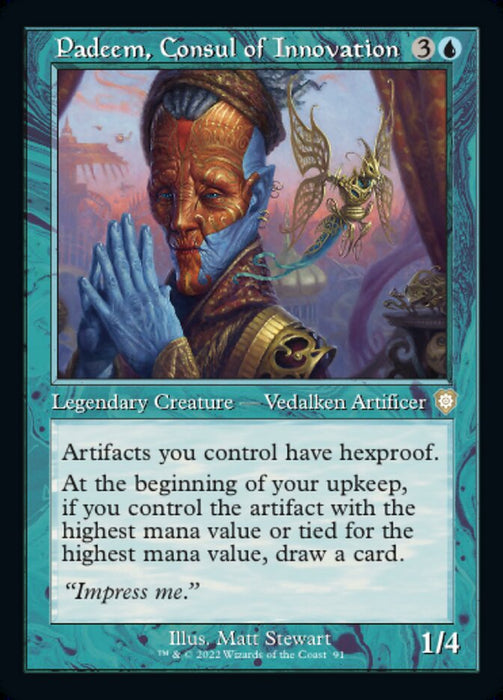 Padeem, Consul of Innovation - Retro Frame