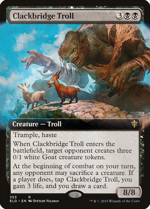 Clackbridge Troll - Extendedart