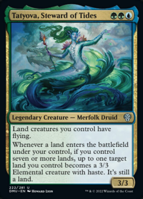 Tatyova, Steward of Tides - Legendary