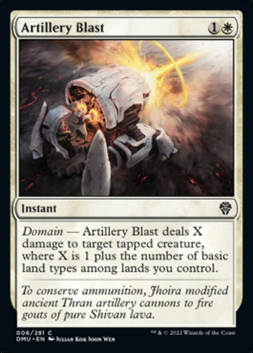 Artillery Blast (Foil)