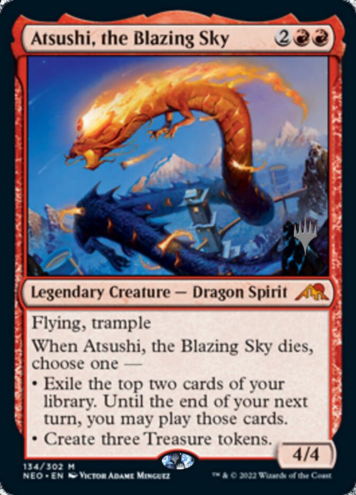 Atsushi, the Blazing Sky - Legendary (Foil)