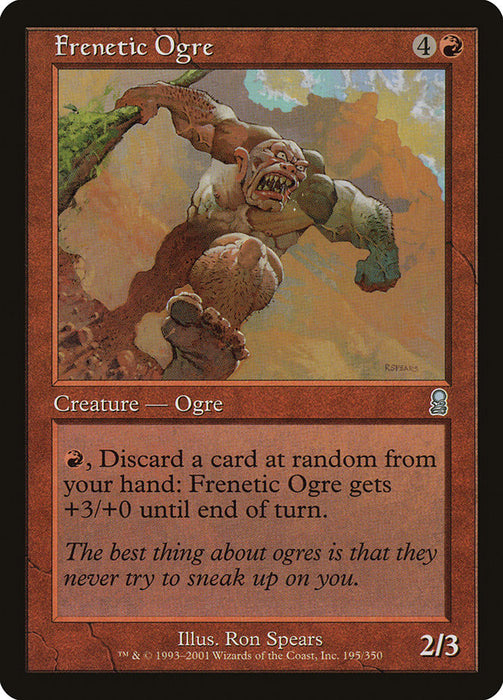 Frenetic Ogre  (Foil)