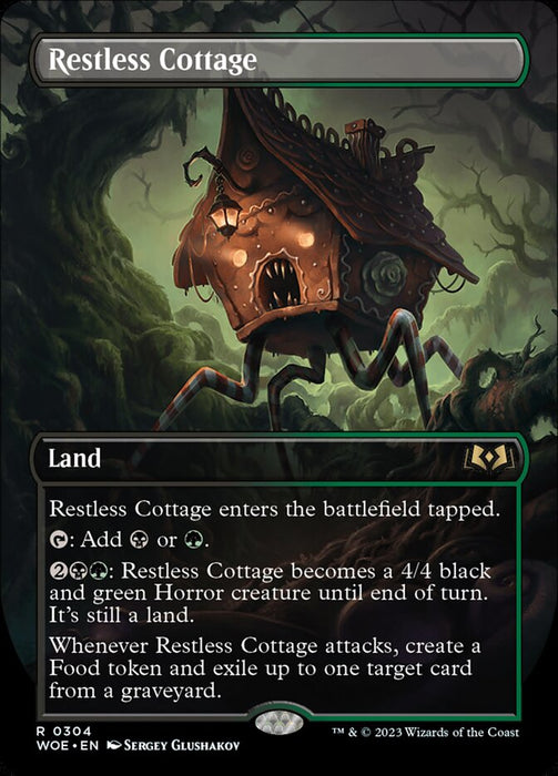 Restless Cottage - Borderless - Inverted