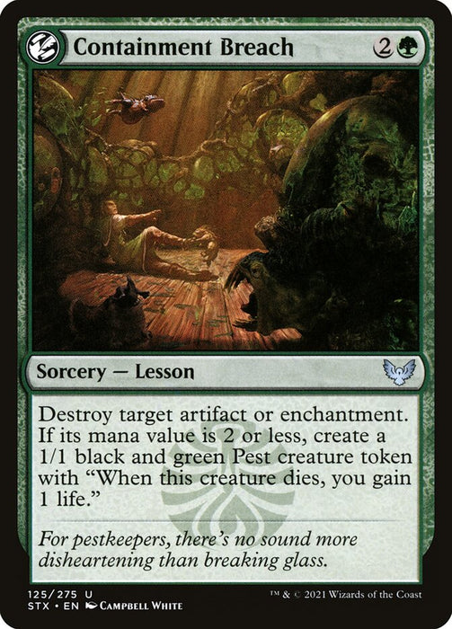 Containment Breach  - Lesson (Foil)