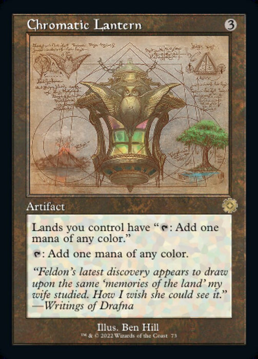 Chromatic Lantern - Retro Frame