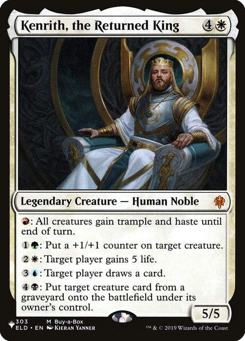 Kenrith, the Returned King - Legendary