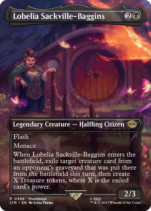 Lobelia Sackville-Baggins - Borderless - Legendary (Foil)