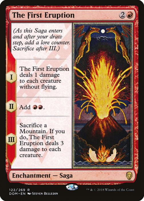 The First Eruption  (Foil)