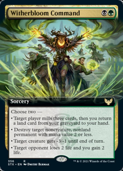 Witherbloom Command  - Extended Art