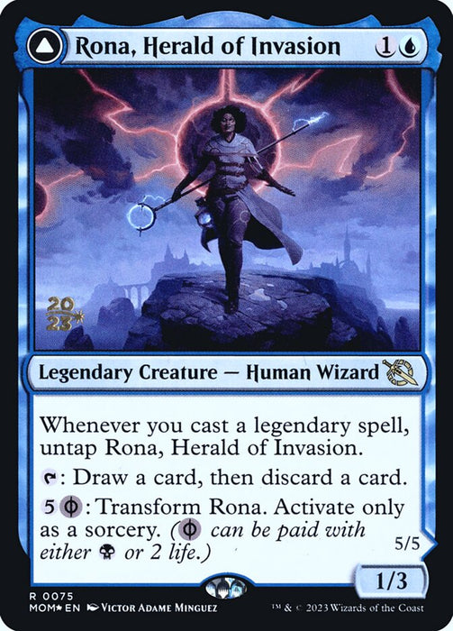 Rona, Herald of Invasion // Rona, Tolarian Obliterator - Legendary (Foil)