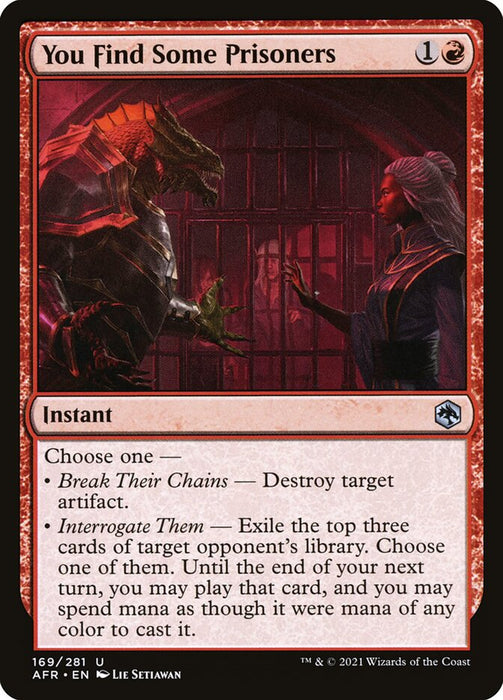 You Find Some Prisoners  (Foil)
