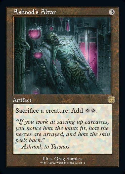 Ashnod's Altar - Retro Frame (Foil)