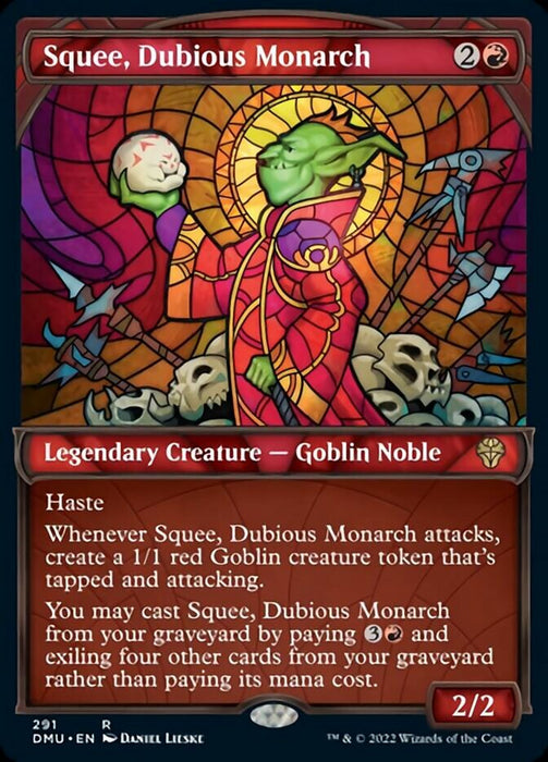 Squee, Dubious Monarch - Showcase- Legendary- Inverted