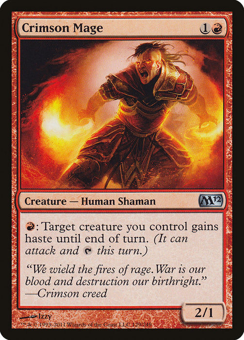 Crimson Mage  (Foil)