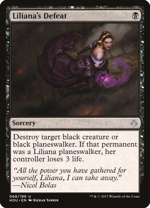 Liliana's Defeat  (Foil)
