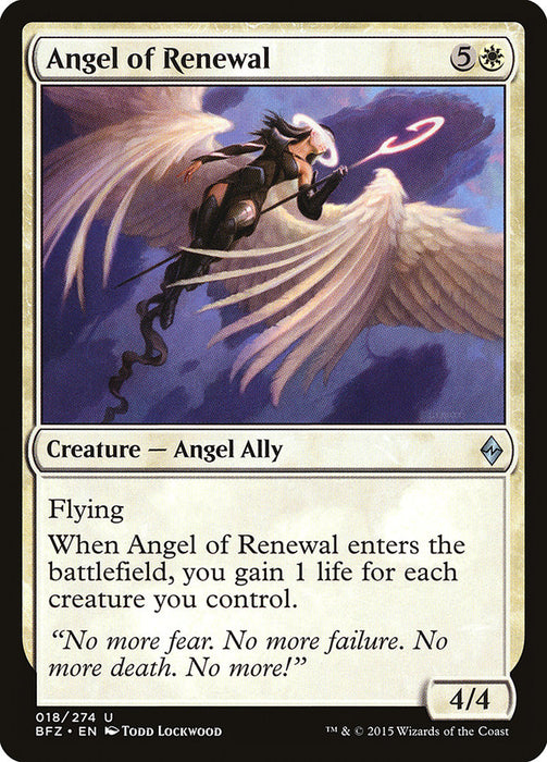Angel of Renewal  (Foil)
