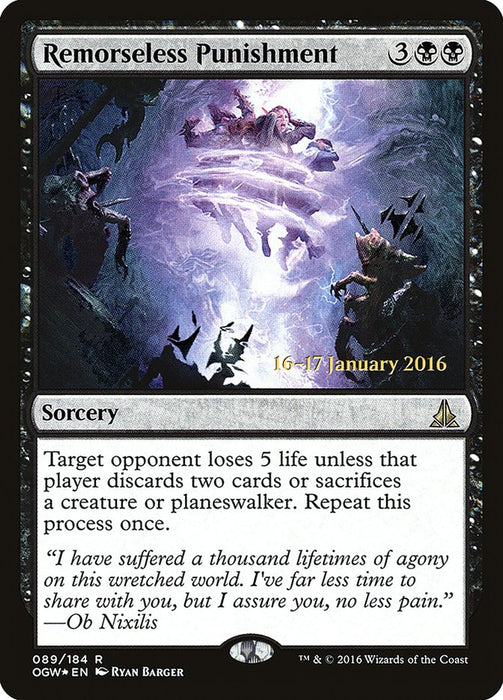Remorseless Punishment  (Foil)