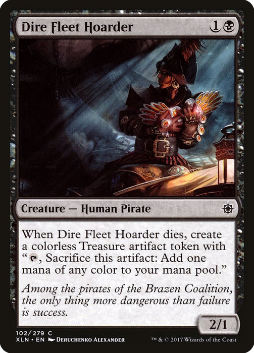 Dire Fleet Hoarder  (Foil)