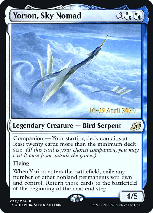 Yorion, Sky Nomad  - Legendary (Foil)