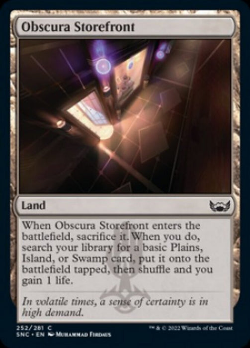 Obscura Storefront  (Foil)