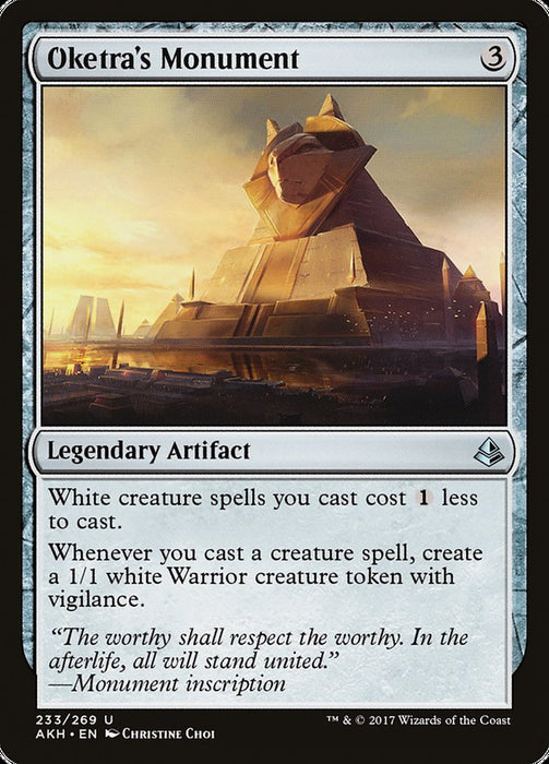 Oketra's Monument  (Foil)