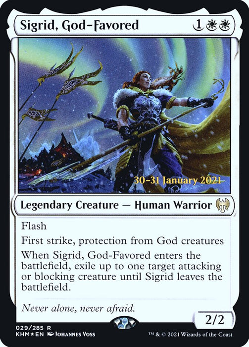 Sigrid, God-Favored  - Legendary (Foil)