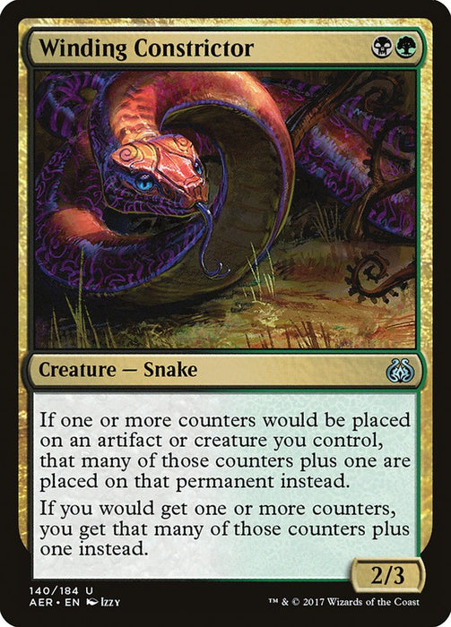 Winding Constrictor  (Foil)