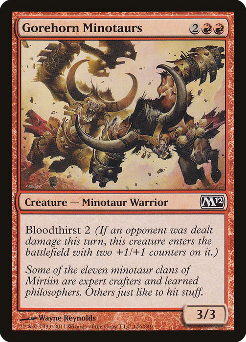 Gorehorn Minotaurs  (Foil)