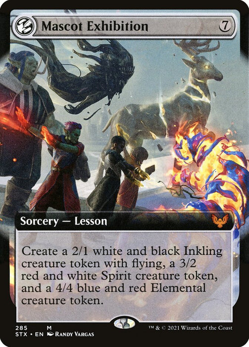 Mascot Exhibition  - Extended Art - Lesson (Foil)