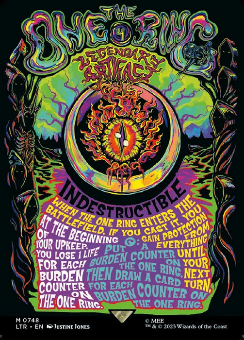 The One Ring - Borderless - Full Art - Legendary