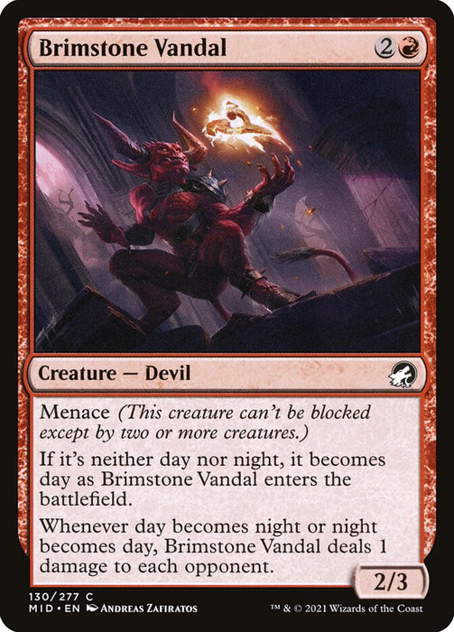 Brimstone Vandal  (Foil)