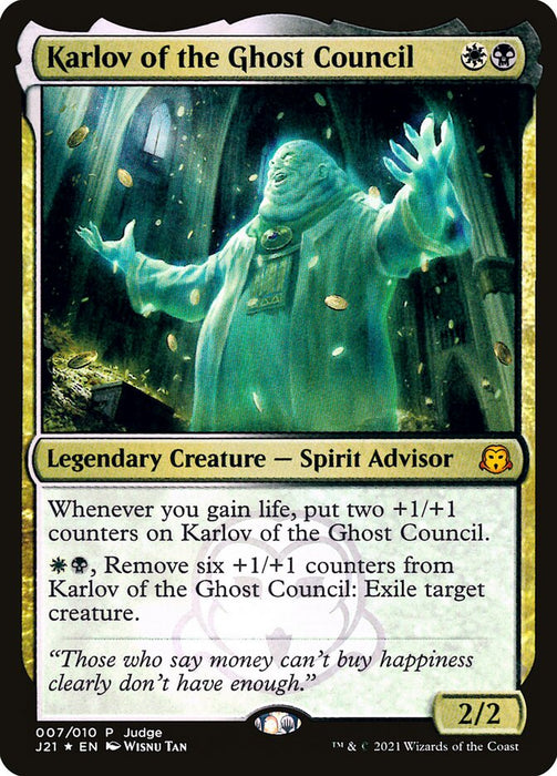 Karlov of the Ghost Council  - Legendary (Foil)