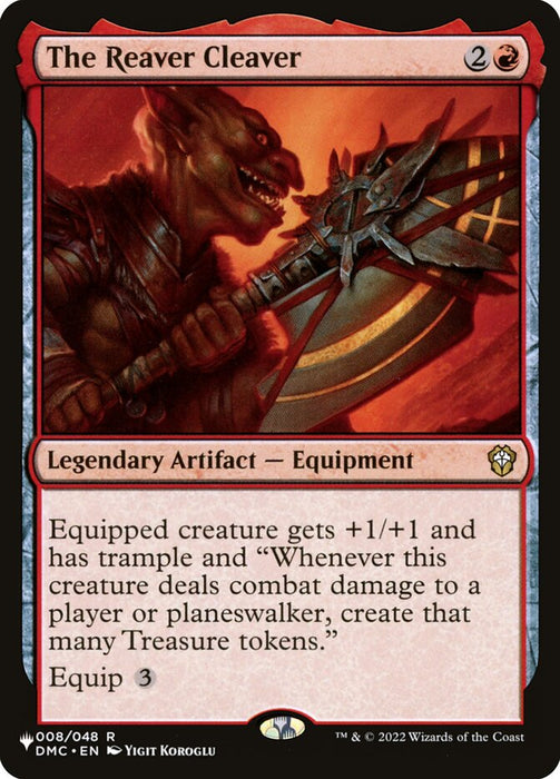 The Reaver Cleaver - Legendary