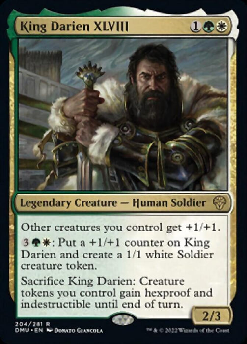 King Darien XLVIII - Legendary
