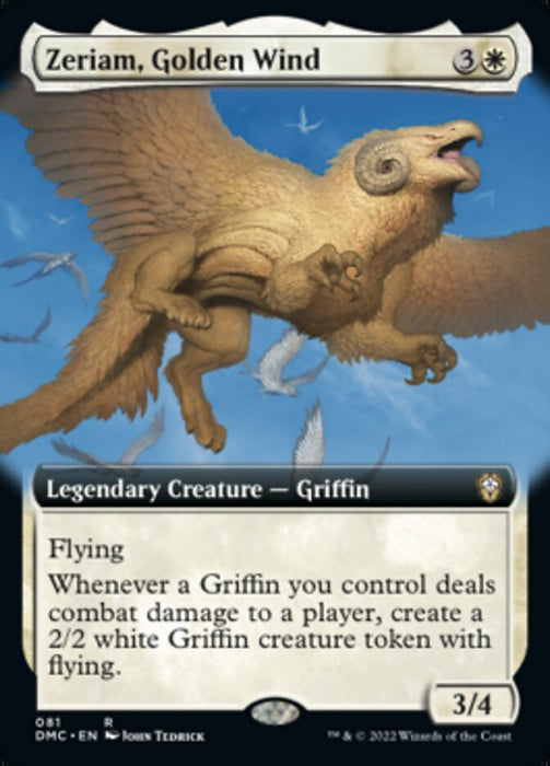 Zeriam, Golden Wind - Extended Art- Legendary