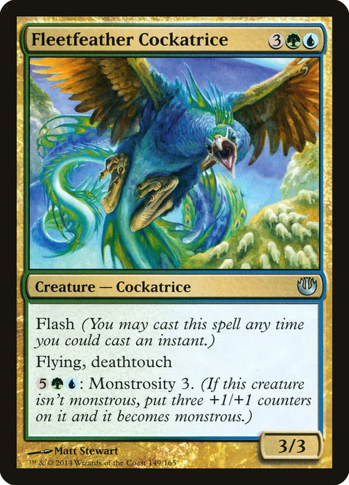 Fleetfeather Cockatrice  (Foil)