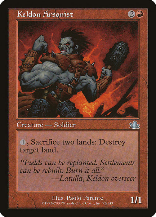 Keldon Arsonist  (Foil)