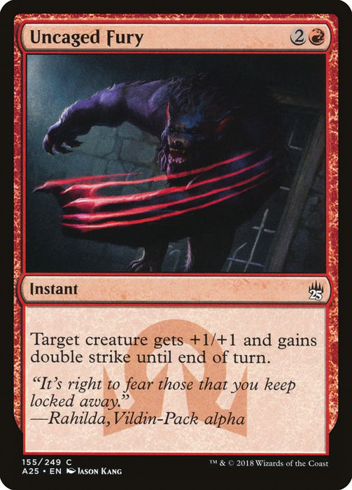 Uncaged Fury  (Foil)