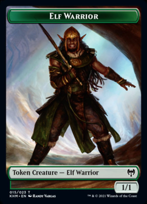 Elf Warrior - Full Art