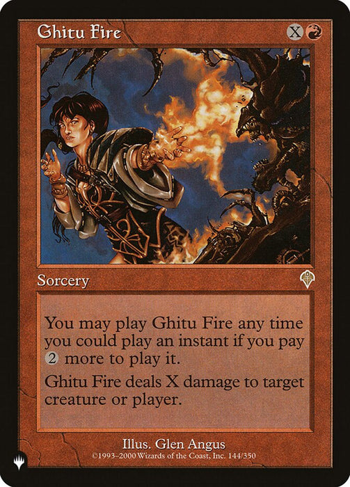Ghitu Fire - Retro Frame