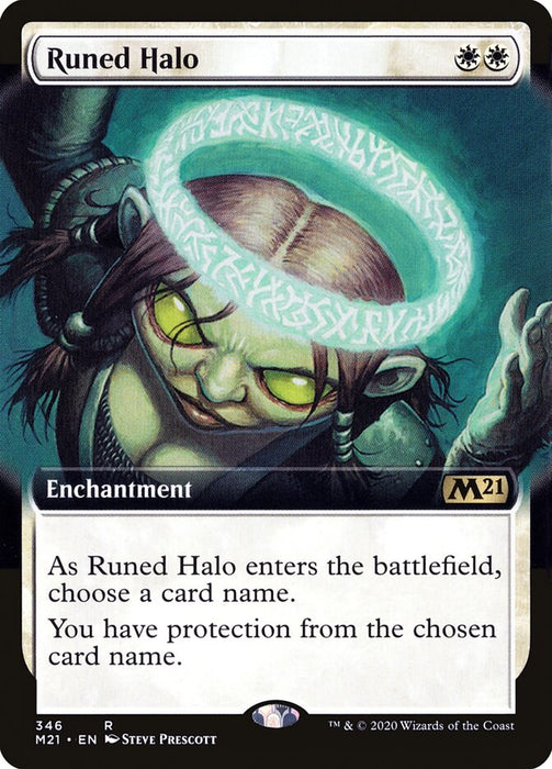 Runed Halo  - Extended Art (Foil)