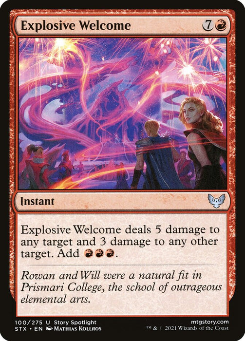Explosive Welcome  (Foil)