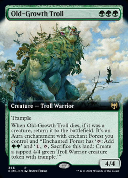 Old-Growth Troll  - Extended Art