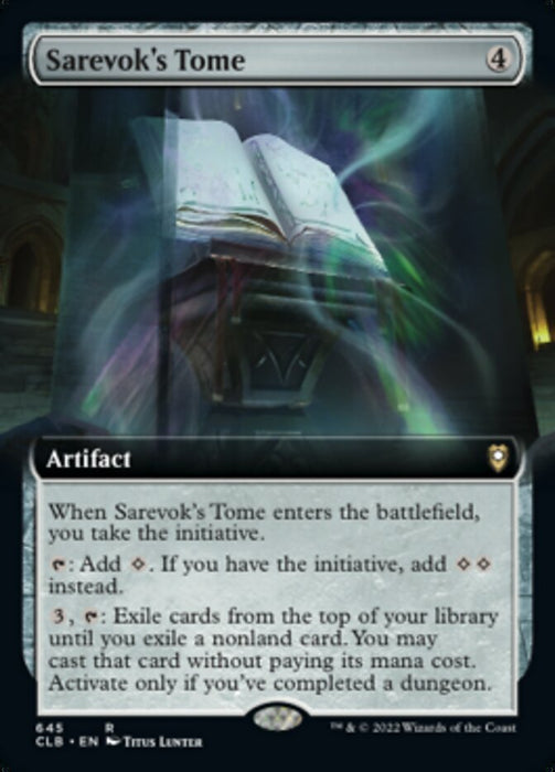 Sarevok's Tome  - Extended Art