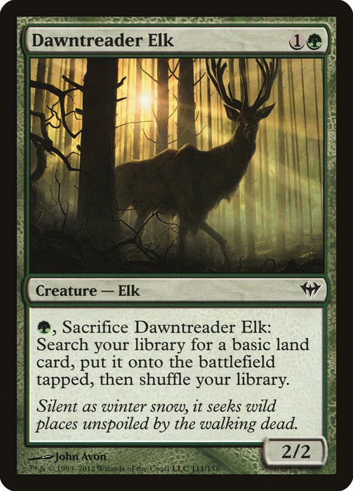 Dawntreader Elk  (Foil)