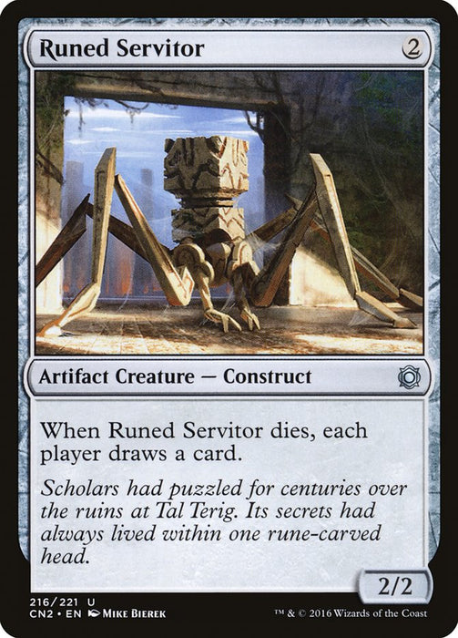 Runed Servitor  (Foil)